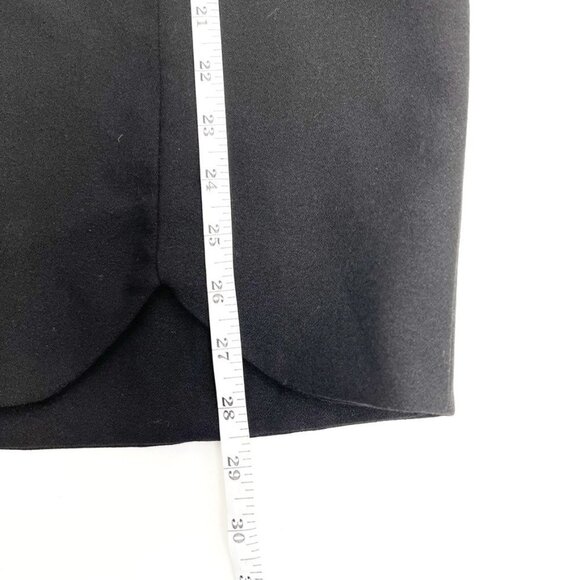 Nasty Gal String Me Along Deep Plunge Scalloped Hem Bodycon Mini Dress. Size S - Picture 13 of 16